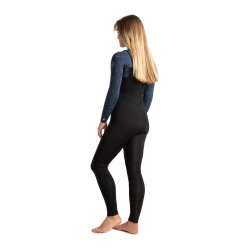 C-Skins Solace 4/3 Frauen Neoprenanzug Black/Bluestone Tropical/Cascale Blue