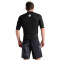 C-Skins Basics Mens Short Sleeve Rash Guard Black
