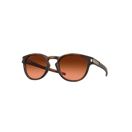 Oakley Latch Sonnenbrille Matte Brown Tortoise / Prizm Brown Gradient
