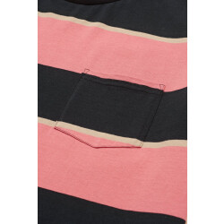 Globe Bootleg Dreams Striped Tee T-Shirt Red Smoke