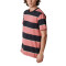 Globe Bootleg Dreams Striped Tee T-Shirt Red Smoke