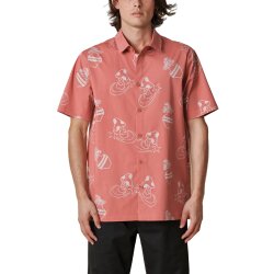 Globe Underground Holiday SS Shirt Hemd Red Smoke