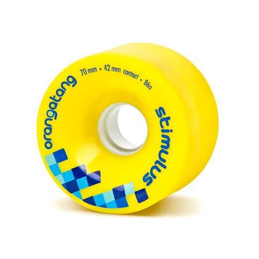 Orangatang STIMULUS (4er Set) 70mm/86a Yellow