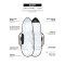 Ocean &amp; Earth Boardbag Barry Basic Fish Board Cover