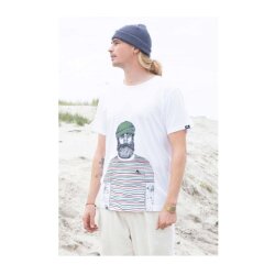SchwerelosigKite Men Shirt Dude white