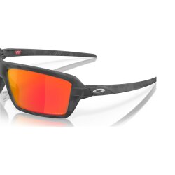 Oakley Cables Sonnenbrille Black Camo Prizm Ruby
