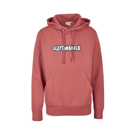 Cleptomanicx Hooded Clepto Oldschool Faded Rose