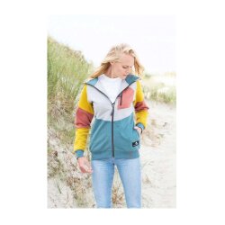 SchwerelosigKite Women Zip Hood Sweat Grey