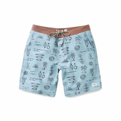 Katin Boardshort Hana Trunk Blue Surf