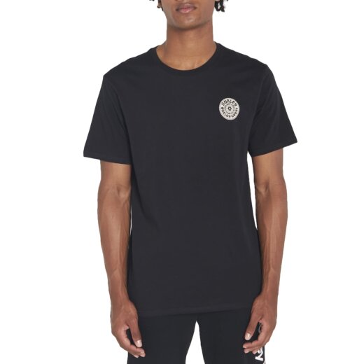 Hurley T-Shirt Power Flower Tee Black