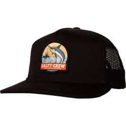 Salty Crew Cap Deep Drop Black Boys Retro Trucker