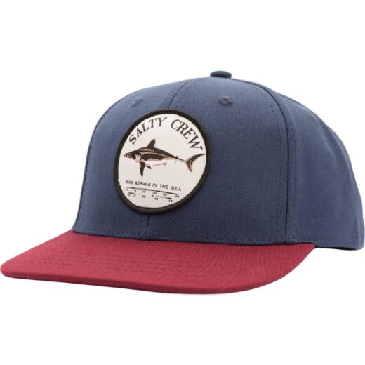 Salty Crew Bruce Boys 6 Panel Cap Deep Reach Navy