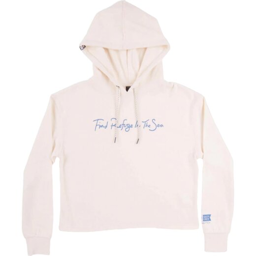 Salty Crew Sand Set Crop Hoody Bone