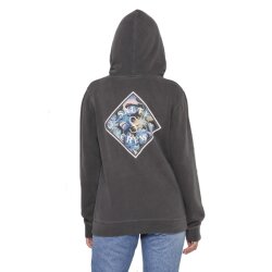 Salty Crew Tippet Boyfriend Hoody Faded Black