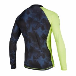 Mystic Lycra Longarm Crossfire Navy/Lime