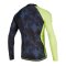 Mystic Lycra Longarm Crossfire Navy/Lime