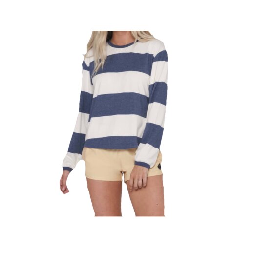 Salty Crew Longsleeve Top Water Mid Weight Denim