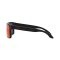 Oakley HOLBROOK Sonnenbrille Matte Black Positive Red Iridium