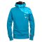 SchwerelosigKite unisex Hoodie WIND Petrol Blue