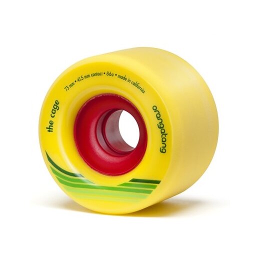 Orangatang THE CAGE (4er Set) 73mm/86a Yellow