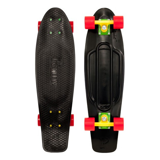 Penny NICKEL 27" Skateboard Black Rasta
